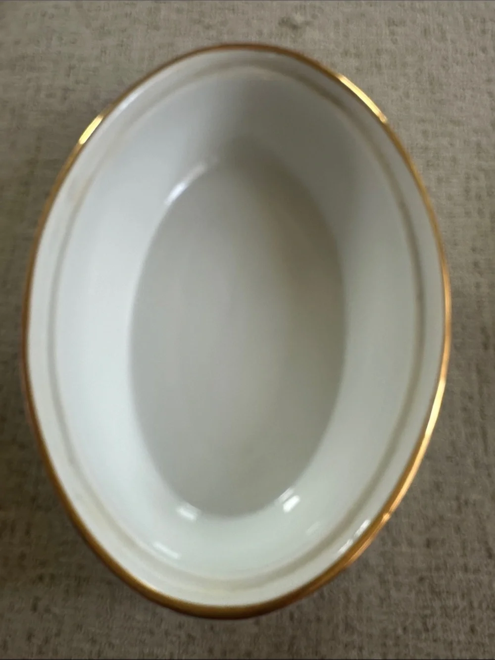 Vintage Royal Worcester Evesham Gold Oval Dish with Lid - Shape 21 Size 3